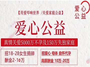 藤县捐卵助孕生子 爱心志愿者招募